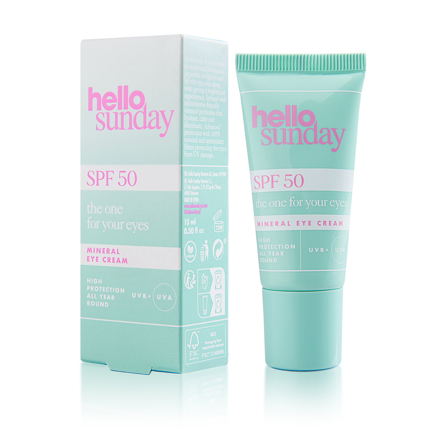 THE ONE FOR YOUR EYES - EYE CREAM: SPF 50 (CREMA DE OJOS)